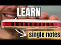 Harmonica Beginner - Single Notes Learn the Harmonica