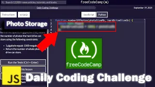 JavaScript Daily Code Challenge 25 - FreeCodeCamp