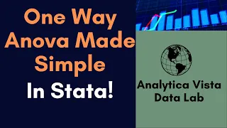 65 How to Run One Way ANOVA in Stata 10 Minute Guide