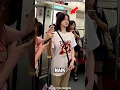 Lagu Cewek Ini Malu Banget Gara-Gara Baju Kembaran di MRT#shortvideo #viralshorts