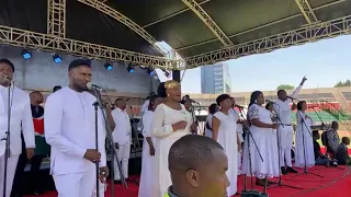 Mataifa Yote Yanakufahamu Jane Aller Live Performance 