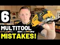 6 MULTITOOL CUTTING MISTAKES How to Cut Straight With a Multitool AVOID THESE COMMON ERRORS