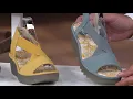 FLY London Gored Cross-Band Wedges - Rale on QVC
