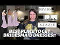 Which store is the best for Bridesmaid dresses David s Bridal Lulus and Azazie HONEST REVIEW
