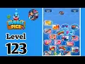 Bubblepics pop jigsaw puzzle level 123 solution and walkthrough for guidance