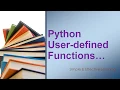 How to write User defined Functions in Python How to Create Functions in Python