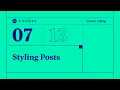 07 Styling Our Posts With Elementor