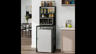 KirKical Mini Fridge Stand Shelf Installation