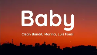 Download Baby - Clean Bandit ft. Marina , Luis Fonsi (lyrics) MP3