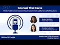 Podcast - What Healthcare Investors Should Learn from California s CPOM Actions
