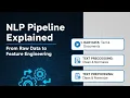 NLP Pipeline Explained From Raw Data to Feature Engineering Tokenization NER More