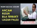 Lagu Ancam Rusuh Kalau Ijazah Jokowi Terbukti Palsu, Termul oh Termul