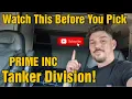 Prime Inc Tanker Division Things To Consider
