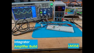 integrator Op-Amps for Beginners Build Test with LM358