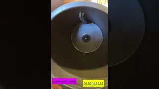 تجربه عمليه لقدر الكاتم الدوار دندنها