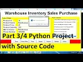 Python Projects For Beginners With Source Code Using Database Python Projects Python CRUD part 3