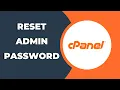 How to Reset Wordpress Admin Password in cpanel Cpanel Tips Tricks