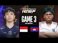Download Lagu INDONESIA vs CAMBODIA GAME 3 IESF SEA QUALIFIERS | ID vs CAM