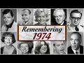 1974 Obituaries Remembering famous celebrities who died in 1974