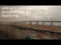 amtrak s northeast regional train - providence to dc