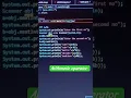 Arithmetic operator program used in java