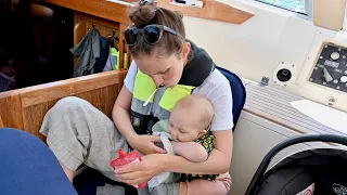 New CHALLENGES onboard! Heeled over in the BALTIC SEA – Ep. 213 RAN Sailing