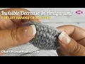 How To Crochet The Invisible Decrease In Amigurumi LEFT HANDED Crafting Happiness