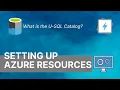 Introduction to U-SQL Catalog