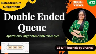 DSA 32 Learn Double Ended Queue Operations with Examples