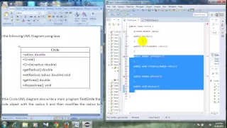 Basic java tutorial in bangla UML Class Diagram 02 With Example