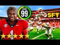 The Power of a 99 OVR 5 FT Running Back on Heisman Difficulty