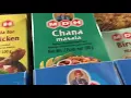 Showing Indian food at Narmada Supermarket in Clifton New Jersey