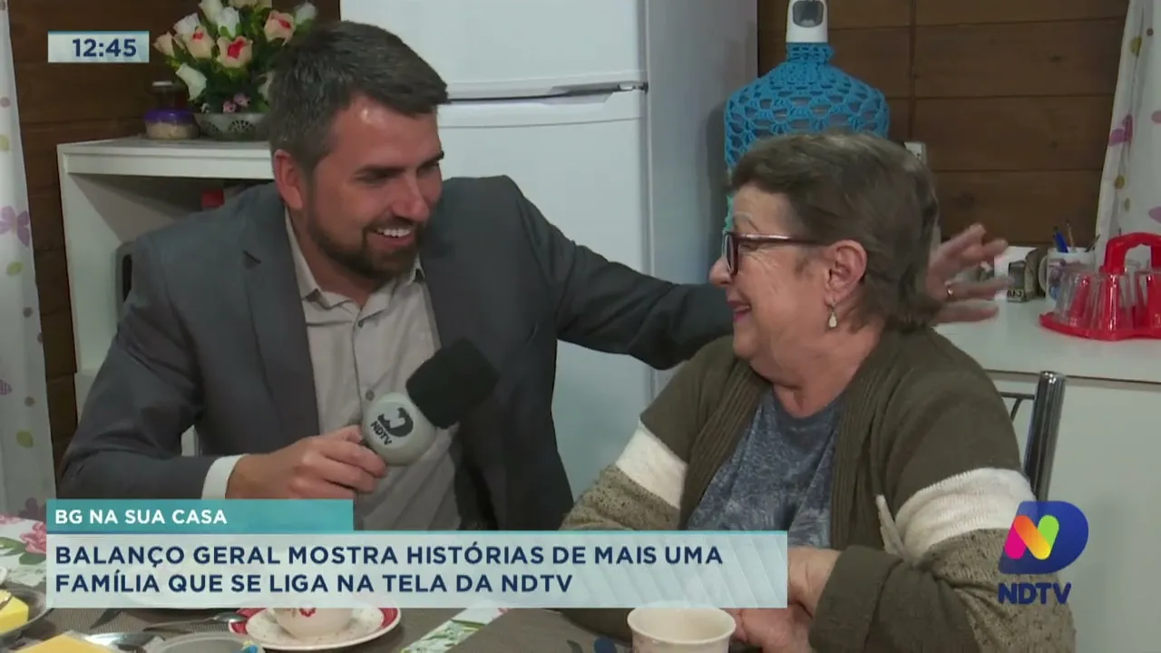 BG na sua casa: Balanço Geral mostra histórias de mais uma família que se liga na tela da NDTV