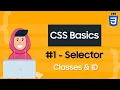 CSS Basics Hindi - Selectors Element Class ID CSS Tutorial in Hindi