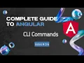 CLI commands in Angular 17 06 Code with Kaleem