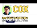 How To See Your Internet Data Usage On Cox Easy Quick Guide