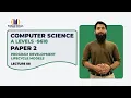 Program Development Life Cycle Models Explained A Level 9618 Paper 2 Lecture 08