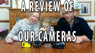A review of our cameras. Fuji Finepix xp60. Aee Magicam SD22. Panasonic HC-V720.