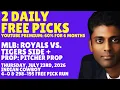 Indian Cowboy MLB Picks and Predictions Kansas City Royals vs Detroit Tigers 26 Free Best Bets