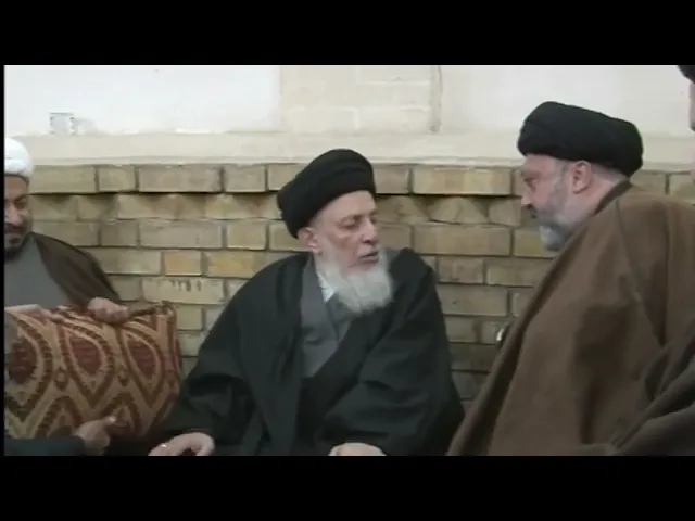 ⁣فيديو حصري لأول مرة| السيد الحكيم في مسجد الهندي