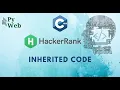 17 Inherited code C Hacker Rank Solutions