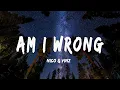 Nico \u0026 Vinz - Am I Wrong (Lyrics/Vietsub)