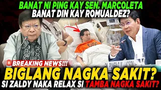 BIGLANG NILAGNAT SI ROMUALDEZ? ANO PING DIKABA MAG IINGAY KAGAYA NG GINAWA MO KAY SEN MARCOLETA?