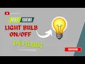 Light Bulb Using HTML CSS JavaScript Easy Project For Beginners Hindi