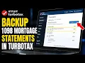How to backup 1098 mortgage interest statements for itemizing - Detailed Guide
