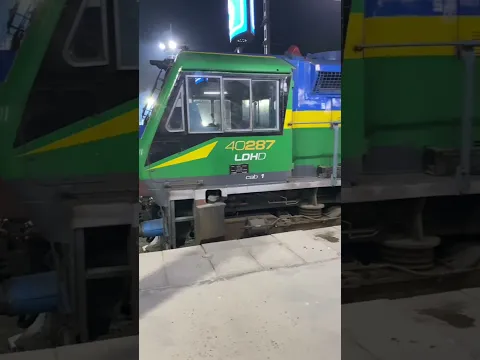 Green wdp4d colourful locomotive