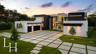 inside a 9 000 000 luxury 8 bedroom miami mansion with swimming pool