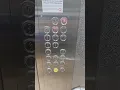 haunted elevator Buttons lighting up on their own