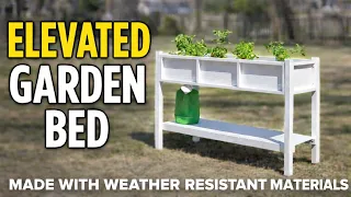 Amazon Raised Garden Bed Planter Box Review No Rot Weather Resistant DWVO Yitahome