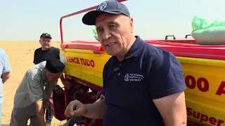 11 SENTABR 2026 YIL LALMIDA YERGA ISHLOV BERILMASDAN KUZGI BUG'DOY EKISH BOSHLANDI. 